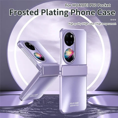 For Huawei Pocket 2 Phone Case Hinge Protection Electroplating Cover