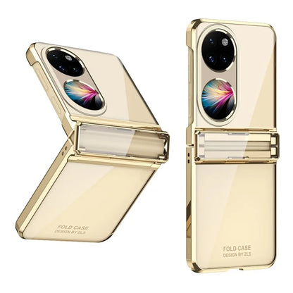 For Huawei Pocket 2 Electroplating Case Hard PC Shockproof Protective Phone Cover