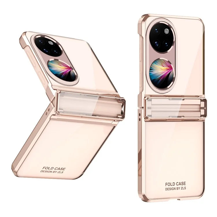 For Huawei Pocket 2 Electroplating Case Hard PC Shockproof Protective Phone Cover