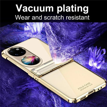 For Huawei Pocket 2 Electroplating Case Hard PC Shockproof Protective Phone Cover
