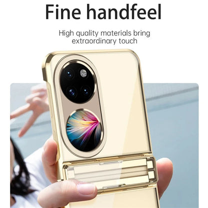 For Huawei Pocket 2 Electroplating Case Hard PC Shockproof Protective Phone Cover