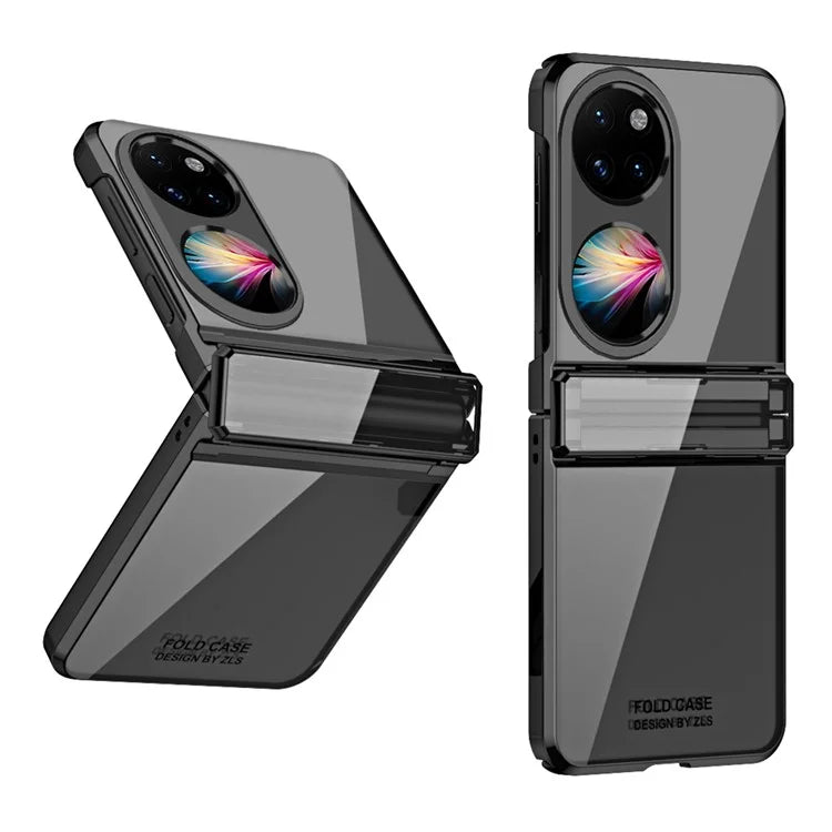 For Huawei Pocket 2 Electroplating Case Hard PC Shockproof Protective Phone Cover