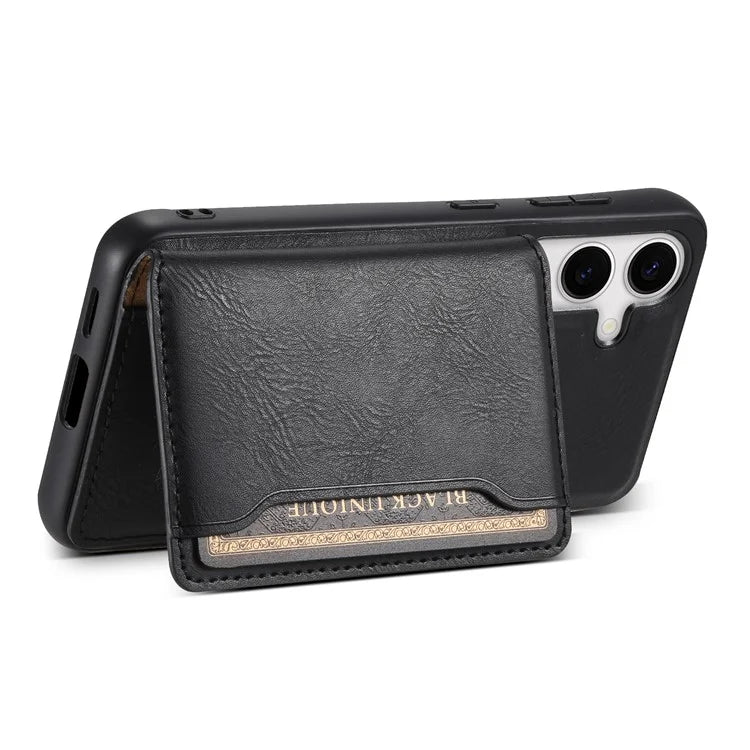 DENIOR For Samsung Galaxy S24+ Phone Case Magnetic Protection Cover Detachable Card Bag