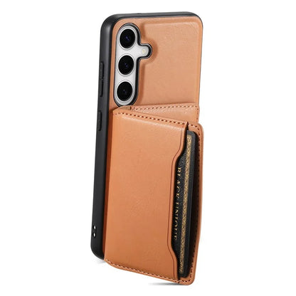 DENIOR For Samsung Galaxy S24+ Phone Case Magnetic Protection Cover Detachable Card Bag