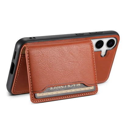 DENIOR For Samsung Galaxy S24+ Phone Case Magnetic Protection Cover Detachable Card Bag