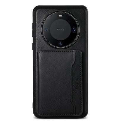 DENIOR For Huawei Mate 60 Pro / Pro+ Magnetic Case Detachable Card Bag Phone Cover