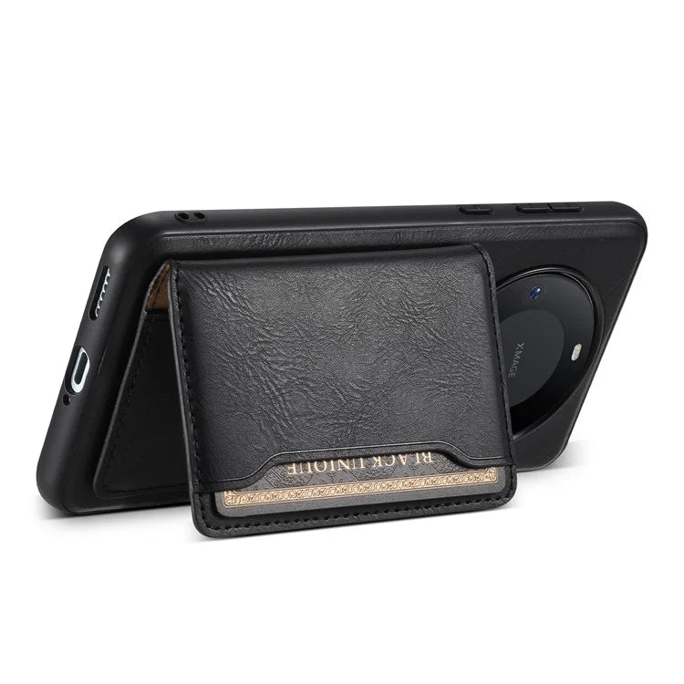 DENIOR For Huawei Mate 60 Pro / Pro+ Magnetic Case Detachable Card Bag Phone Cover