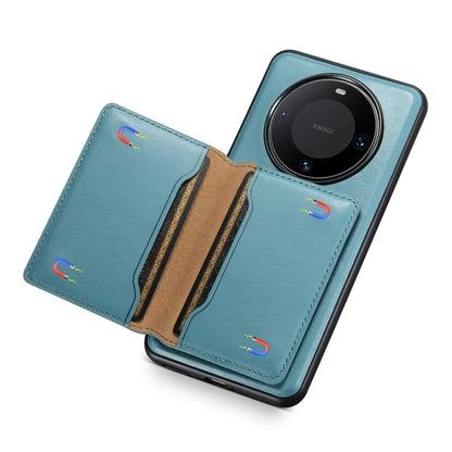 DENIOR For Huawei Mate 60 Pro / Pro+ Magnetic Case Detachable Card Bag Phone Cover