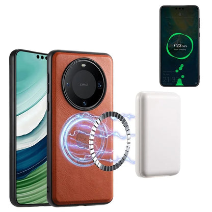 DENIOR For Huawei Mate 60 Pro / Pro+ Magnetic Case Detachable Card Bag Phone Cover