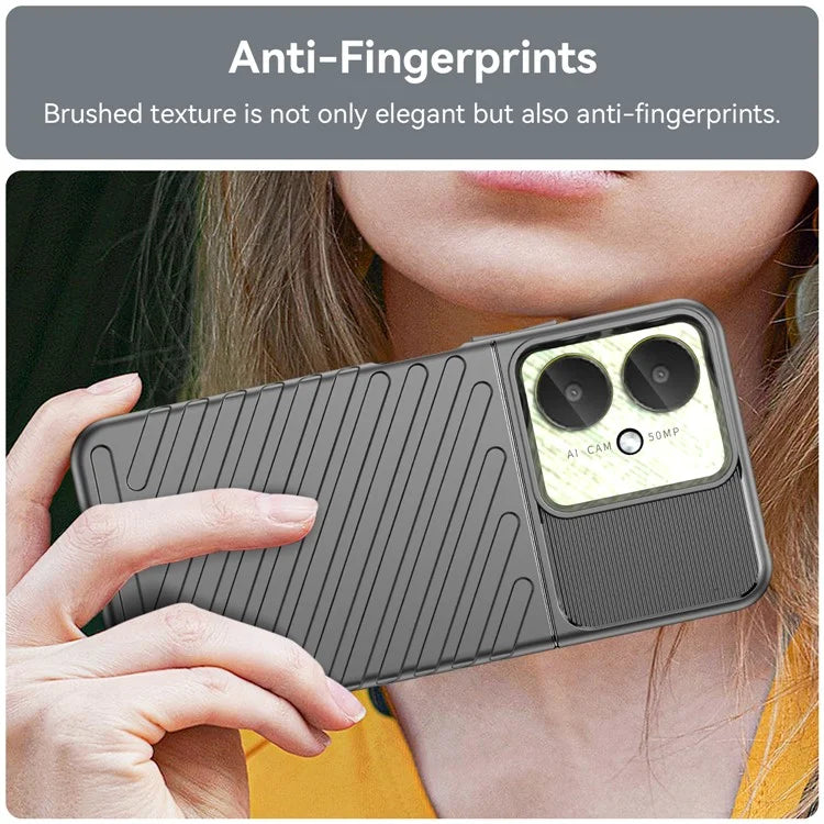 Thunder Series For Xiaomi Redmi 13C 4G / 13C 5G / Poco C65 4G Case Soft TPU Phone Back Cover