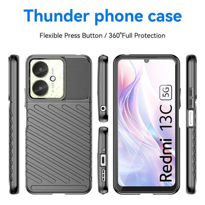 Thunder Series For Xiaomi Redmi 13C 4G / 13C 5G / Poco C65 4G Case Soft TPU Phone Back Cover