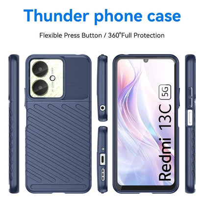 Thunder Series For Xiaomi Redmi 13C 4G / 13C 5G / Poco C65 4G Case Soft TPU Phone Back Cover