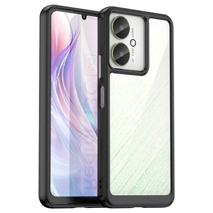 For Xiaomi Redmi 13C 4G / 13C 5G / 13R 5G / Poco C65 4G Hybrid Case TPU+Acrylic Phone Back Cover