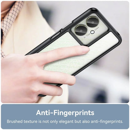 For Xiaomi Redmi 13C 4G / 13C 5G / 13R 5G / Poco C65 4G Hybrid Case TPU+Acrylic Phone Back Cover