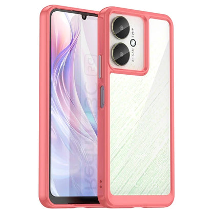 For Xiaomi Redmi 13C 4G / 13C 5G / 13R 5G / Poco C65 4G Hybrid Case TPU+Acrylic Phone Back Cover