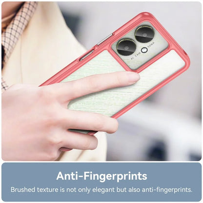 For Xiaomi Redmi 13C 4G / 13C 5G / 13R 5G / Poco C65 4G Hybrid Case TPU+Acrylic Phone Back Cover
