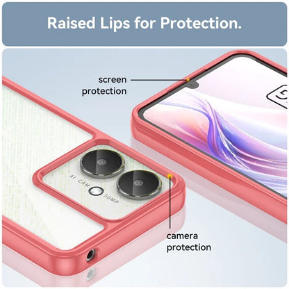 For Xiaomi Redmi 13C 4G / 13C 5G / 13R 5G / Poco C65 4G Hybrid Case TPU+Acrylic Phone Back Cover