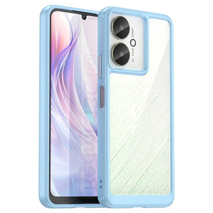 For Xiaomi Redmi 13C 4G / 13C 5G / 13R 5G / Poco C65 4G Hybrid Case TPU+Acrylic Phone Back Cover