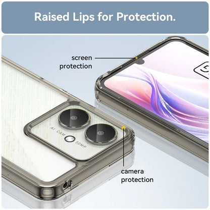 For Xiaomi Redmi 13C 4G / 13C 5G / 13R 5G / Poco C65 4G Hybrid Case TPU+Acrylic Phone Back Cover