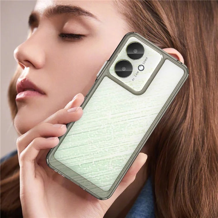 For Xiaomi Redmi 13C 4G / 13C 5G / 13R 5G / Poco C65 4G Hybrid Case TPU+Acrylic Phone Back Cover