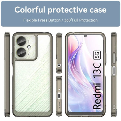 For Xiaomi Redmi 13C 4G / 13C 5G / 13R 5G / Poco C65 4G Hybrid Case TPU+Acrylic Phone Back Cover