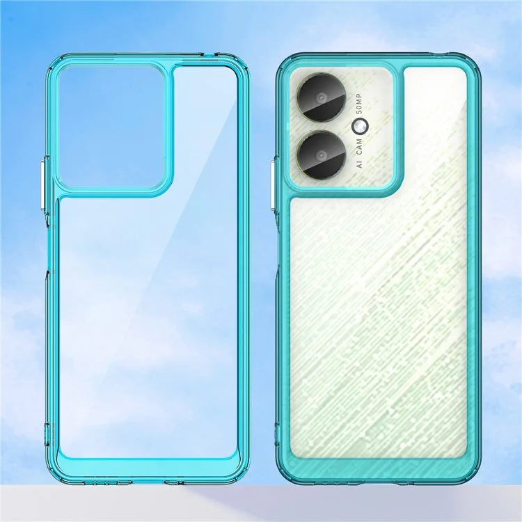 For Xiaomi Redmi 13C 4G / 13C 5G / 13R 5G / Poco C65 4G Hybrid Case TPU+Acrylic Phone Back Cover