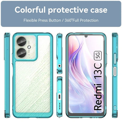 For Xiaomi Redmi 13C 4G / 13C 5G / 13R 5G / Poco C65 4G Hybrid Case TPU+Acrylic Phone Back Cover