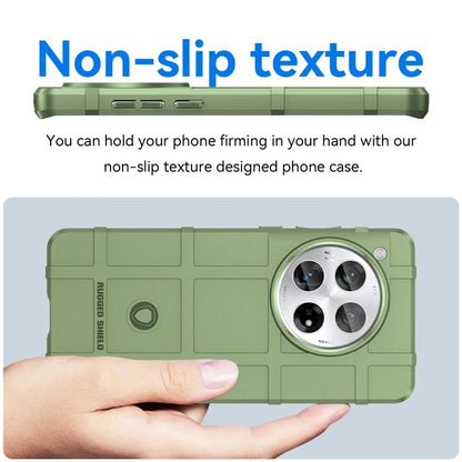 For OnePlus 12 5G Case Anti-Scratch Square Grid TPU Shell Phone Cover