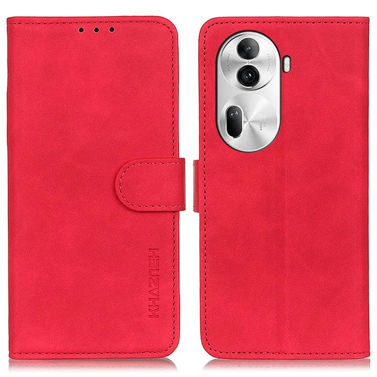 KHAZNEH For Oppo Reno11 Pro 5G (Global) / Reno11 (China) 5G Case Retro PU Leather Phone Wallet Cover