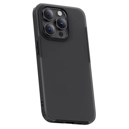 BENKS For iPhone 15 Pro Cell Phone Case Skin-Touch TPU+PC Cover Black