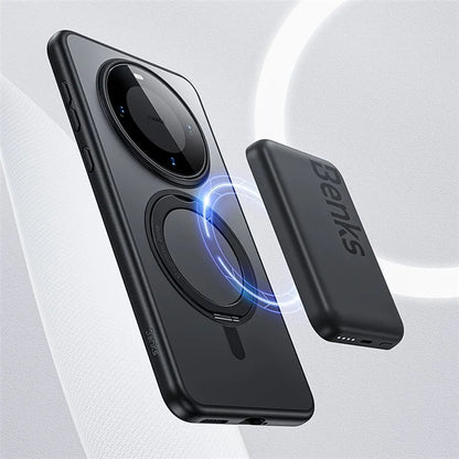 BENKS For Huawei Mate 60 Pro / Mate 60 Pro+ Magnetic Case Kickstand Matte Phone Cover