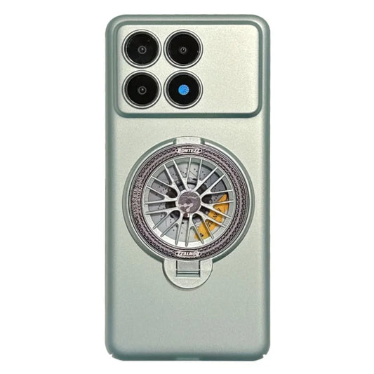 VOERO For Xiaomi Redmi K70 5G / K70 Pro 5G Kickstand Phone Case Built-In Rotating Gyro