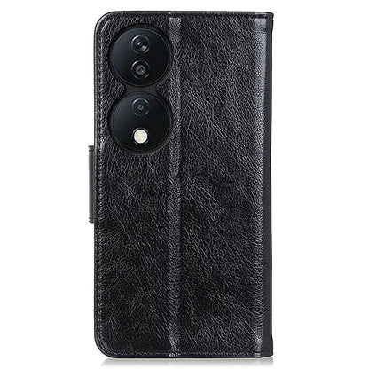 For Honor X7b 4G/Play 50 Plus 5G Wallet Case Nappa Texture Split Leather Phone Cover