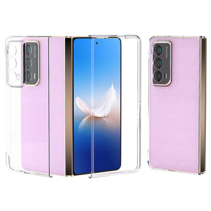 For Honor Magic Vs2 5G Clear Phone Case Hard PC Back Cover Scratch-resistant