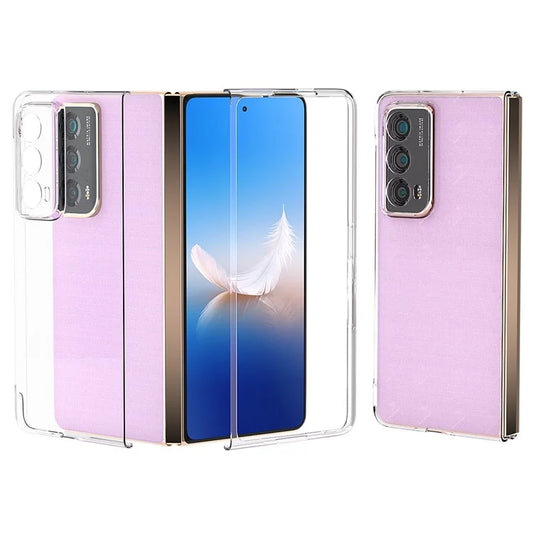 For Honor Magic Vs2 5G Clear Phone Case Hard PC Back Cover Scratch-resistant