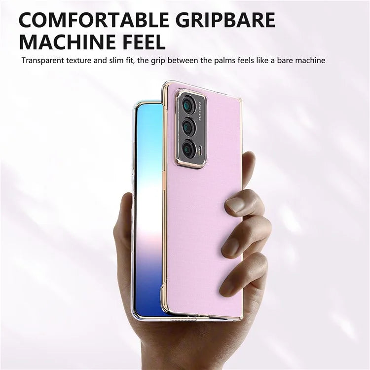 For Honor Magic Vs2 5G Clear Phone Case Hard PC Back Cover Scratch-resistant