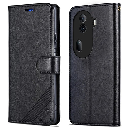 AZNS For Oppo Reno11 Pro 5G (Global) / Reno11 (China) 5G Case PU Leather Flip Phone Cover Wallet Card Slots