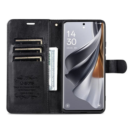 AZNS For Oppo Reno11 Pro 5G (Global) / Reno11 (China) 5G Case PU Leather Flip Phone Cover Wallet Card Slots