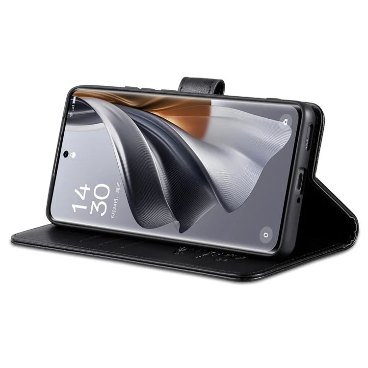AZNS For Oppo Reno11 Pro 5G (Global) / Reno11 (China) 5G Case PU Leather Flip Phone Cover Wallet Card Slots