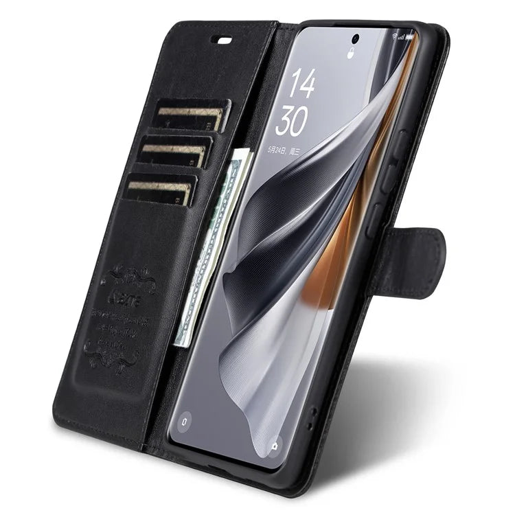 AZNS For Oppo Reno11 Pro 5G (Global) / Reno11 (China) 5G Case PU Leather Flip Phone Cover Wallet Card Slots