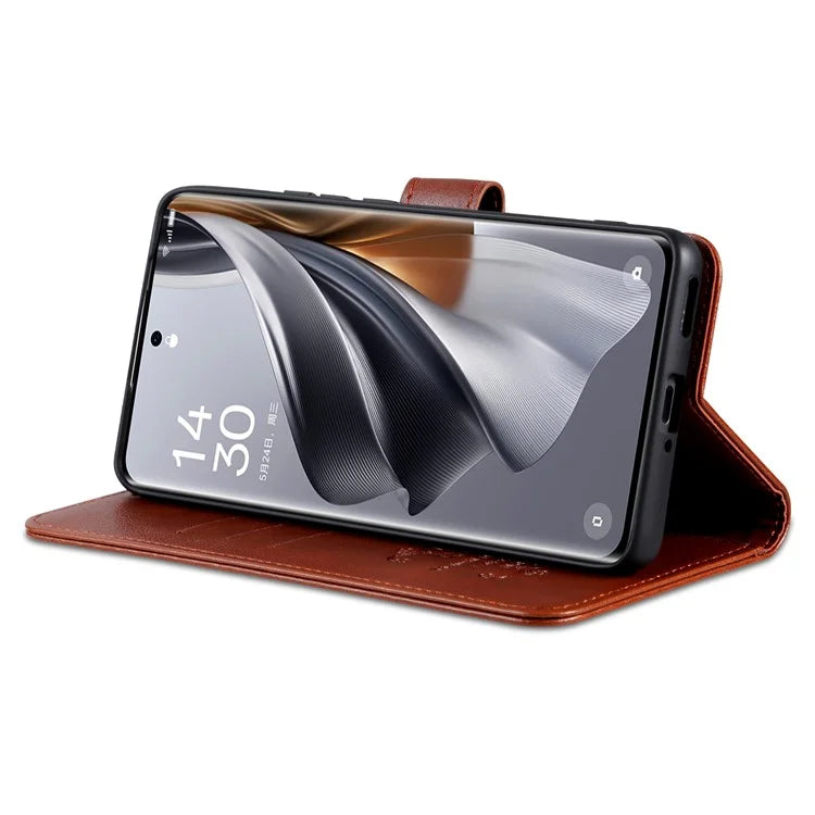 AZNS For Oppo Reno11 Pro 5G (Global) / Reno11 (China) 5G Case PU Leather Flip Phone Cover Wallet Card Slots
