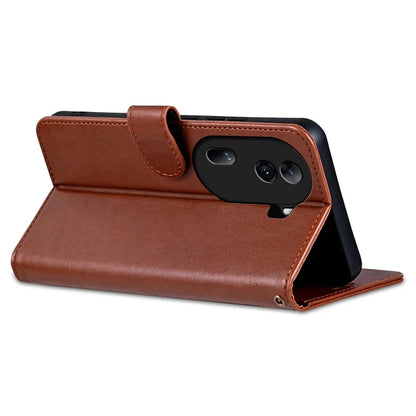 AZNS For Oppo Reno11 Pro 5G (Global) / Reno11 (China) 5G Case PU Leather Flip Phone Cover Wallet Card Slots
