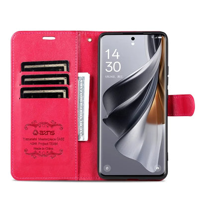 AZNS For Oppo Reno11 Pro 5G (Global) / Reno11 (China) 5G Case PU Leather Flip Phone Cover Wallet Card Slots