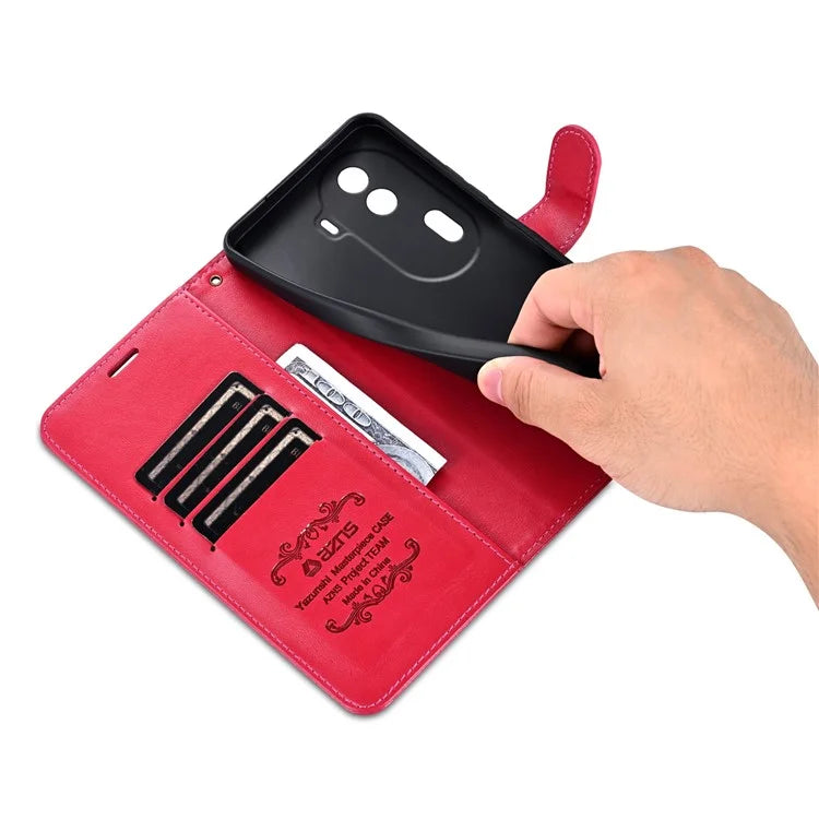 AZNS For Oppo Reno11 Pro 5G (Global) / Reno11 (China) 5G Case PU Leather Flip Phone Cover Wallet Card Slots