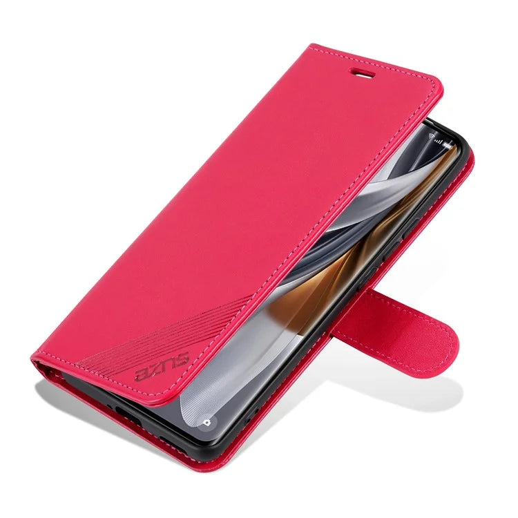 AZNS For Oppo Reno11 Pro 5G (Global) / Reno11 (China) 5G Case PU Leather Flip Phone Cover Wallet Card Slots