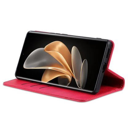 AZNS For Oppo Reno11 Pro 5G (Global) / Reno11 (China) 5G PU Leather Case Card Slots Wallet Phone Cover