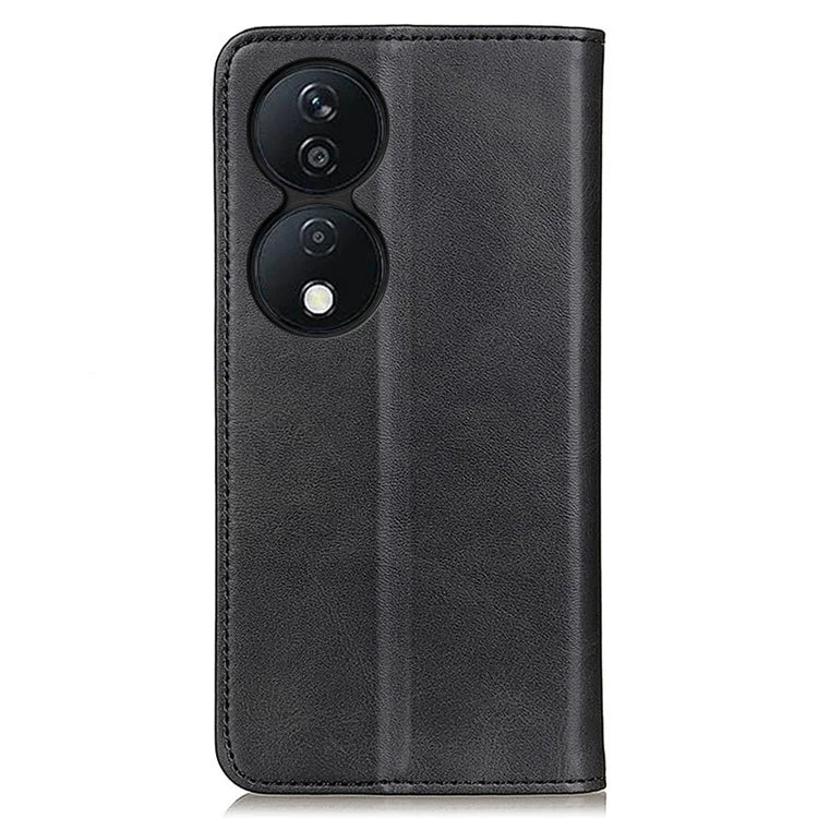 For Honor X7b 4G / Play 50 Plus 5G Split Leather Case Wallet Cover Magnetic Closing