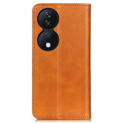 For Honor X7b 4G / Play 50 Plus 5G Split Leather Case Wallet Cover Magnetic Closing