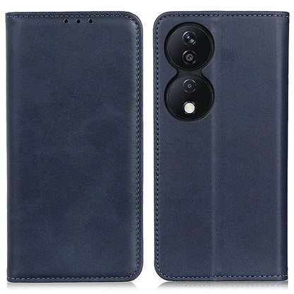 For Honor X7b 4G / Play 50 Plus 5G Split Leather Case Wallet Cover Magnetic Closing