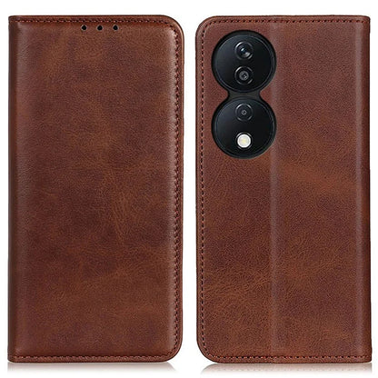 For Honor X7b 4G / Play 50 Plus 5G Split Leather Case Wallet Cover Magnetic Closing